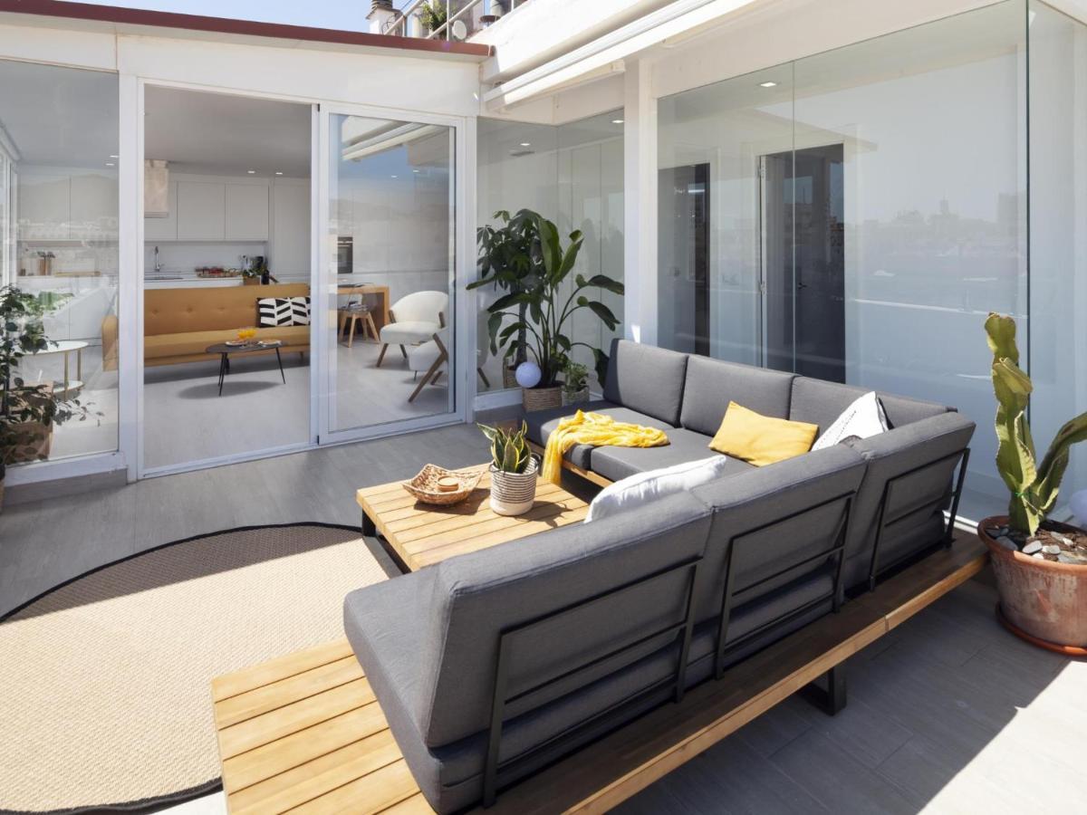 Inmalaga Penthouse Atarazanas Apartment Ngoại thất bức ảnh